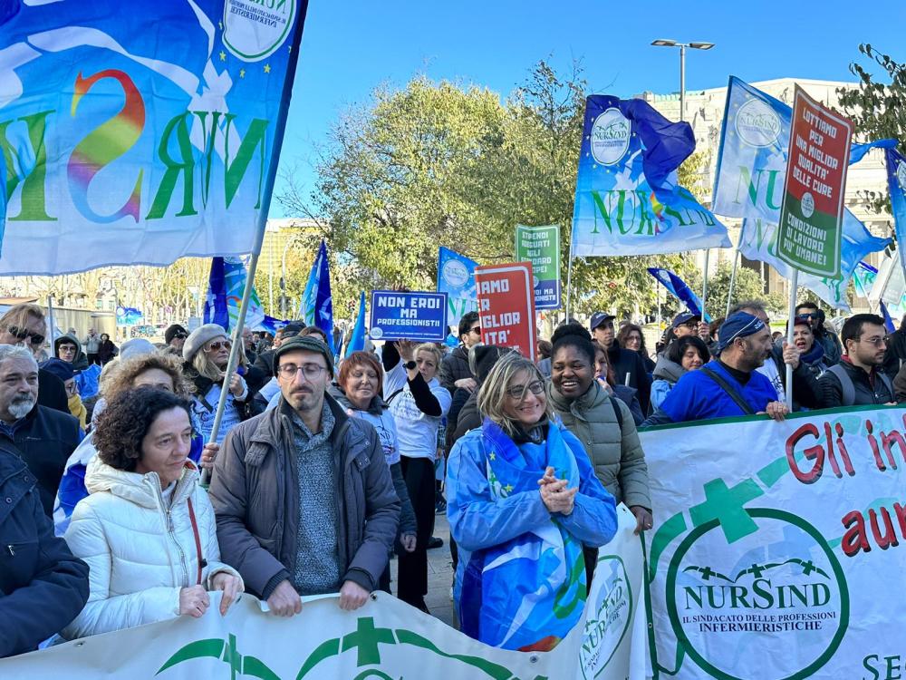 Manifestazione a Milano